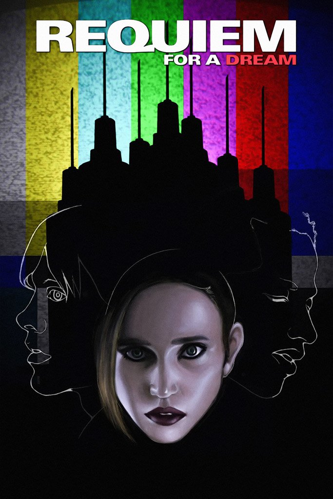 Requiem for a Dream (2000) Movie Canvas Poster