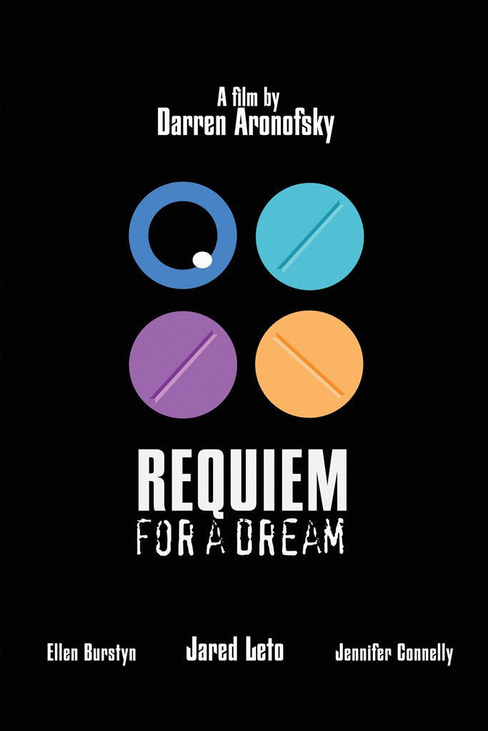 Requiem for a Dream (2000) Film Canvas Poster