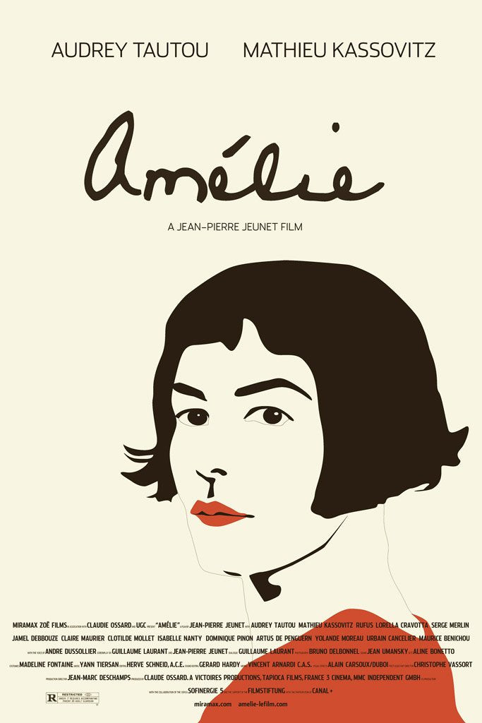 Am¨¦lie (2001) Movie Canvas Poster