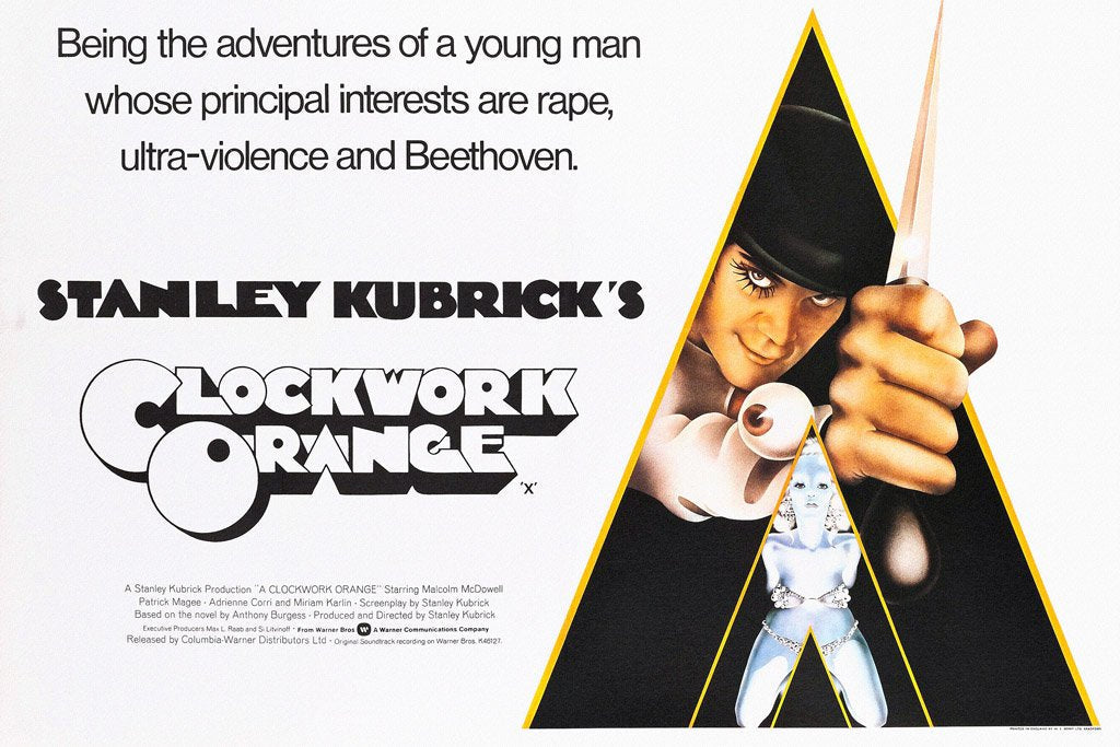 A Clockwork Orange (1971) Canvas Poster