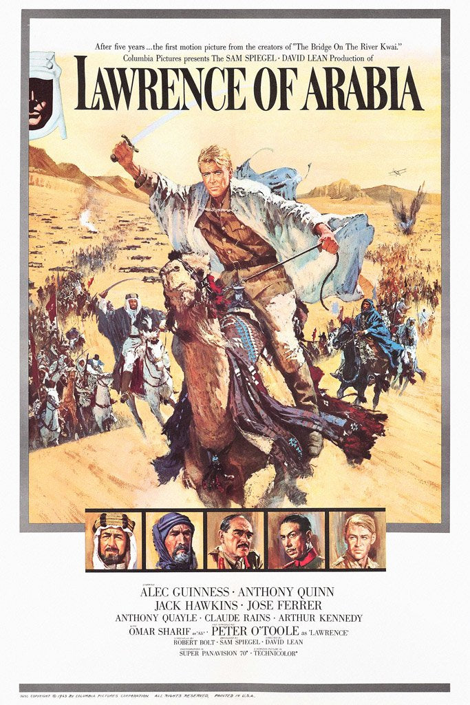 Lawrence of Arabia (1962) Canvas Poster