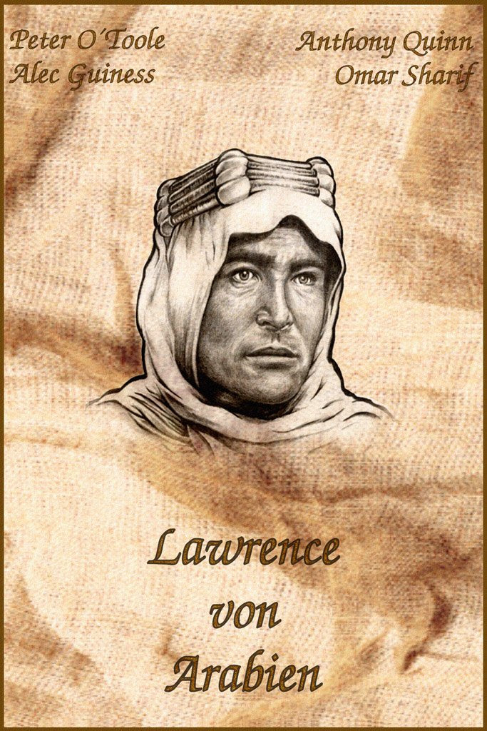 Lawrence of Arabia (1962) Movie Canvas Poster