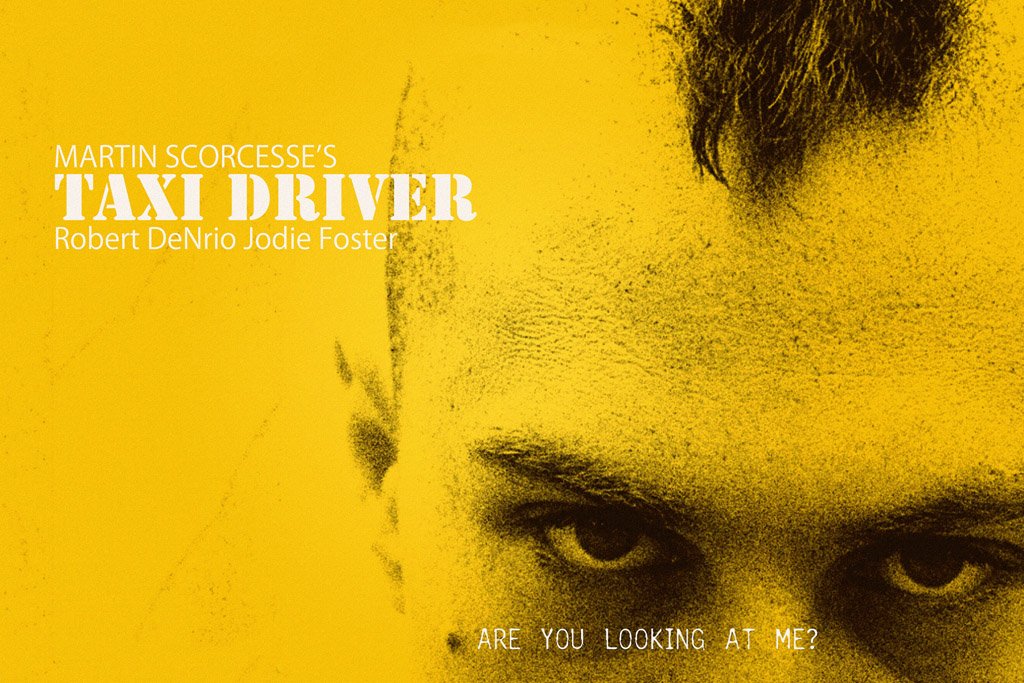 Taxi Driver (1976) Movie Canvas Poster