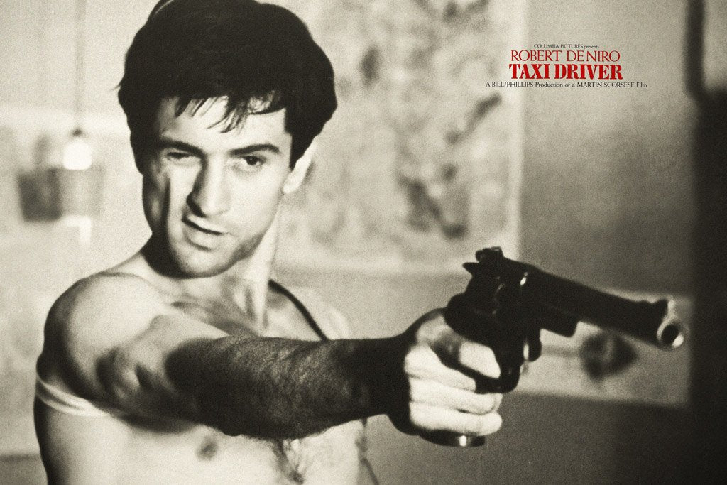 Taxi Driver (1976) Film Canvas Poster