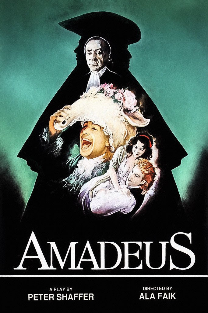 Amadeus (1984) IMDB Top 250 Canvas Poster