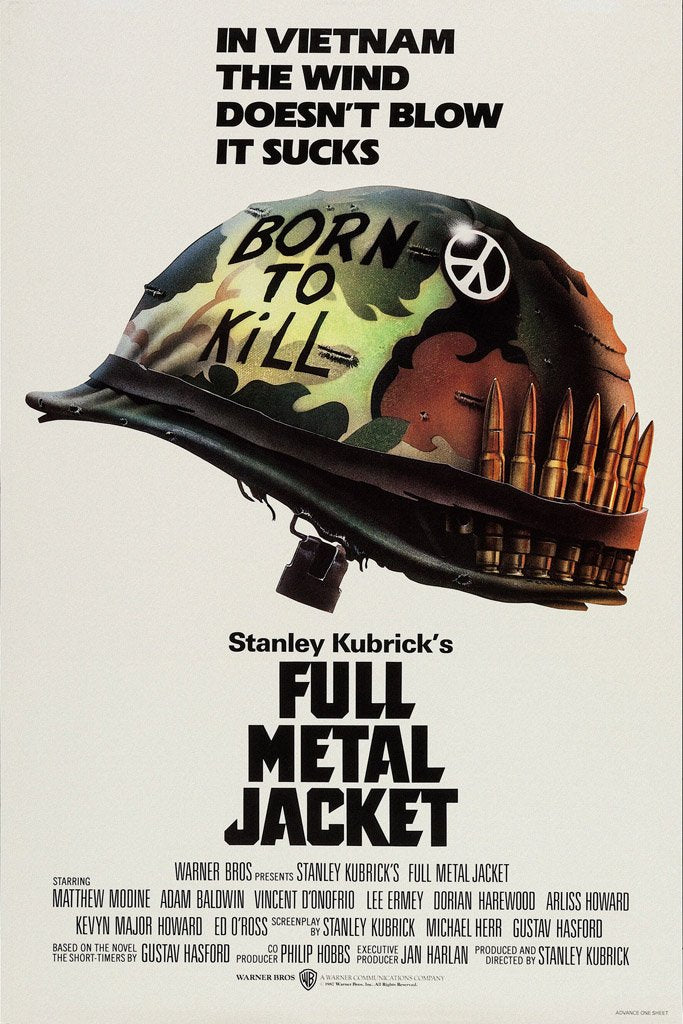 Full Metal Jacket (1987) Canvas Poster