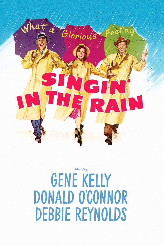Singin' in the Rain (1952) Canvas Poster