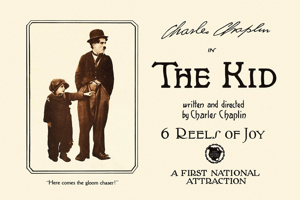 The Kid (1921) Canvas Poster