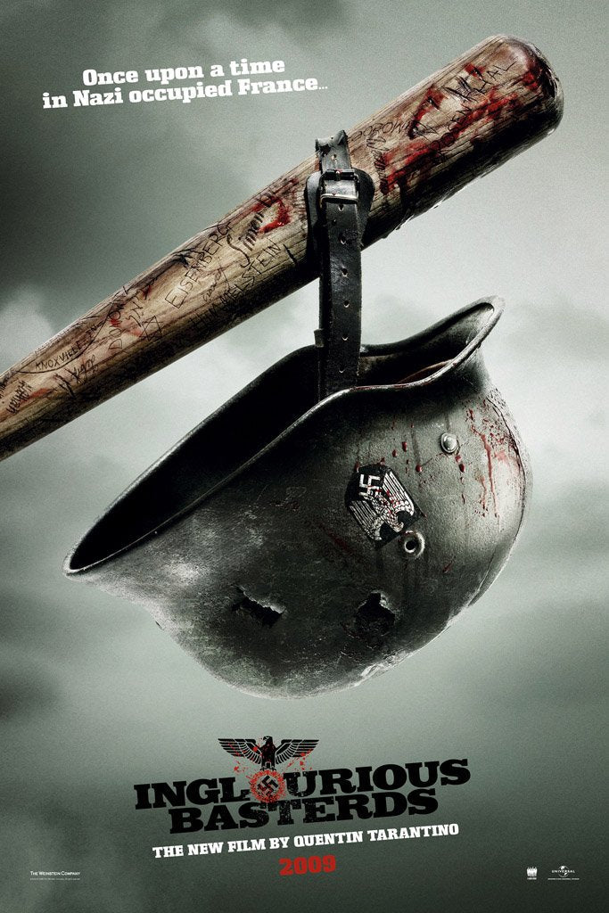 Inglourious Basterds (2009) Movie Canvas Poster