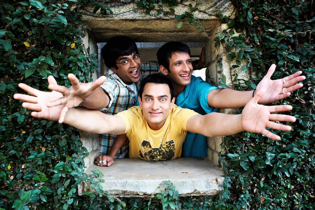 3 Idiots (2009) IMDB Top 250 Canvas Poster