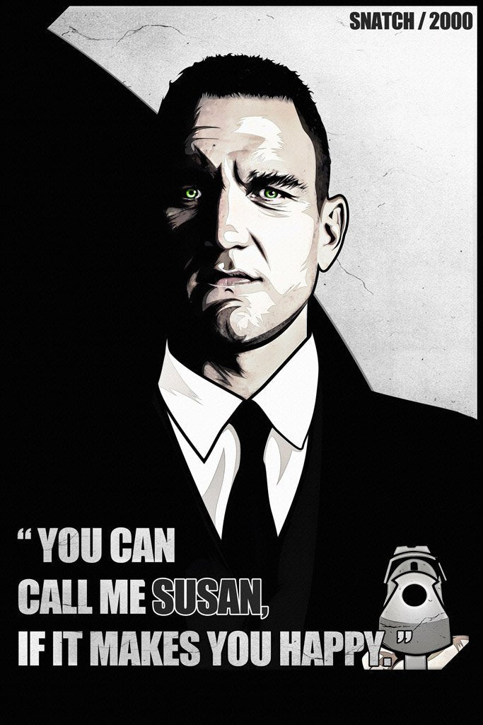 Snatch (2000) Movie Canvas Poster