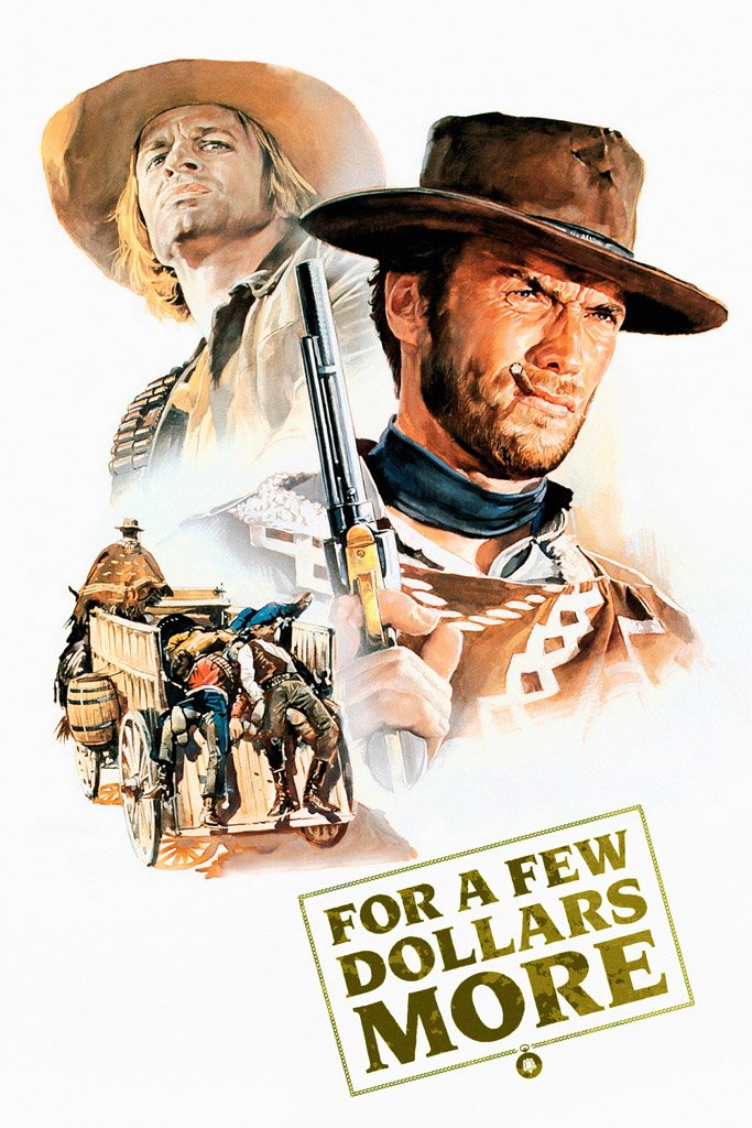 For a Few Dollars More (1965) IMDB Top 250 Canvas Poster