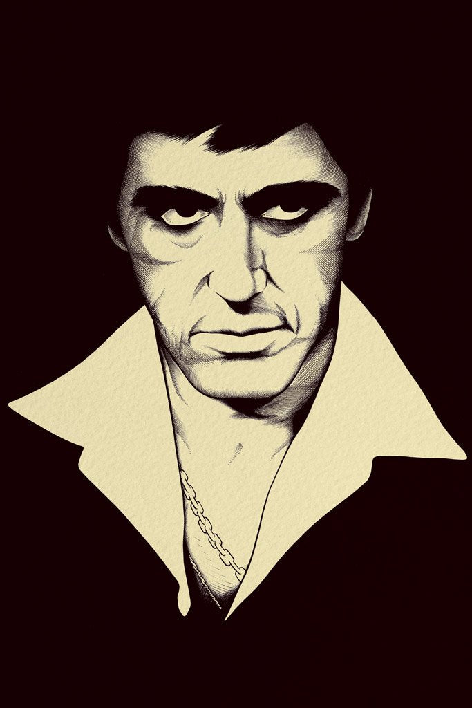 Scarface (1983) Movie Canvas Poster