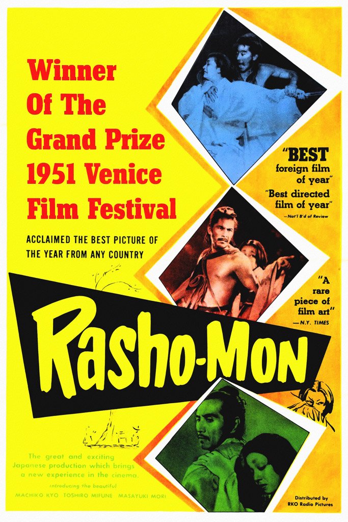 Rashomon (1950) IMDB Top 250 Canvas Poster