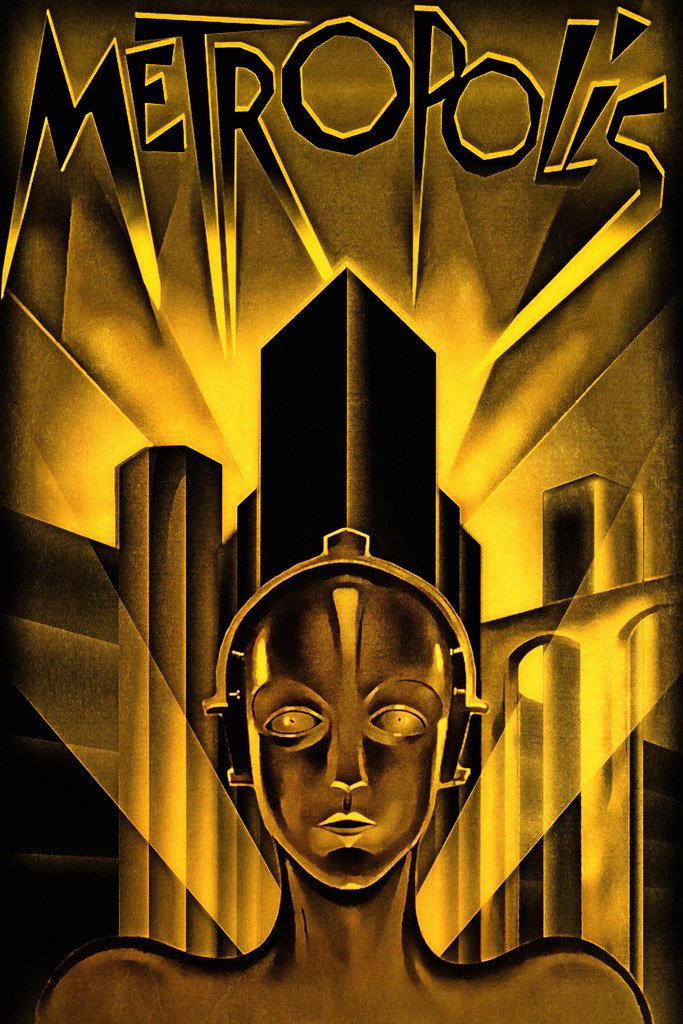 Metropolis (1927) IMDB Top 250 Canvas Poster