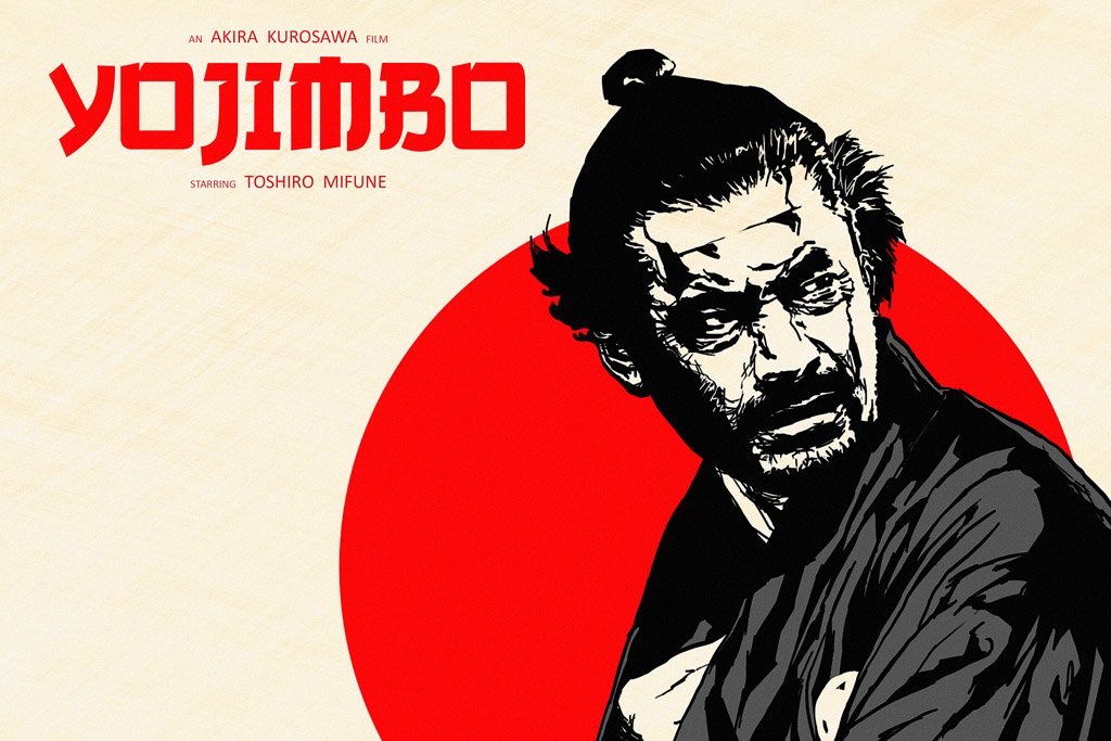 Yojimbo (1961) IMDB Top 250 Movie Canvas Poster