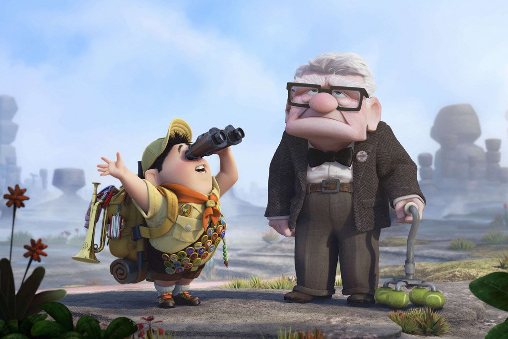 Up (2009) IMDB Top 250 Canvas Poster