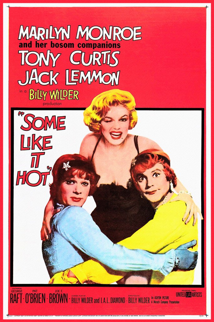 Some Like It Hot (1959) Canvas Poster