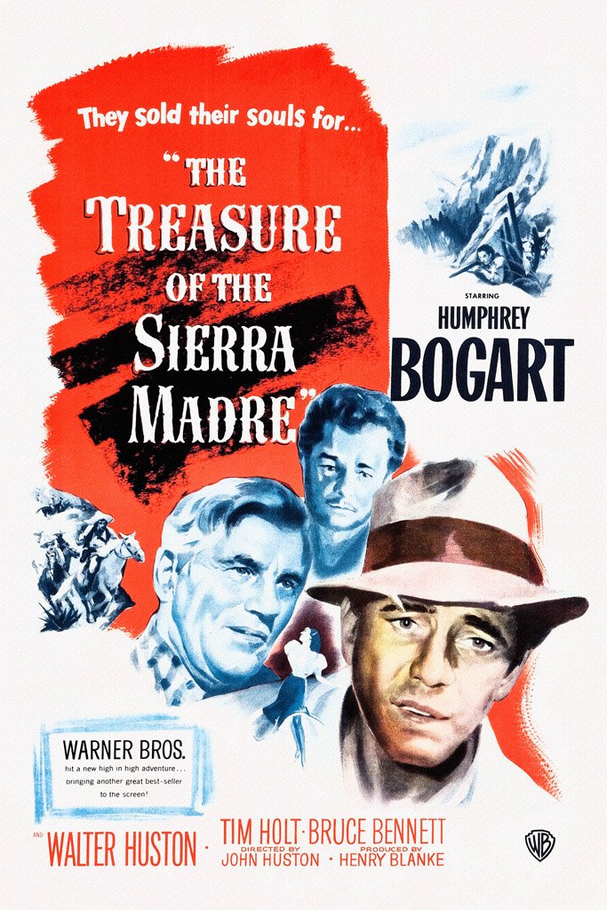 The Treasure of the Sierra Madre (1948) Canvas Poster