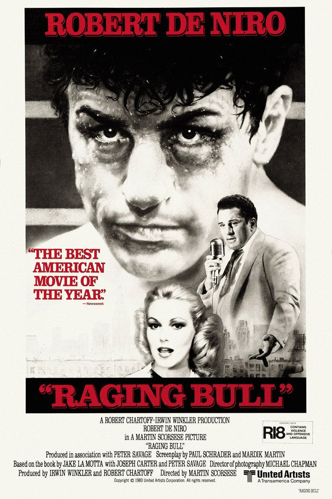 Raging Bull (1980) Canvas Poster