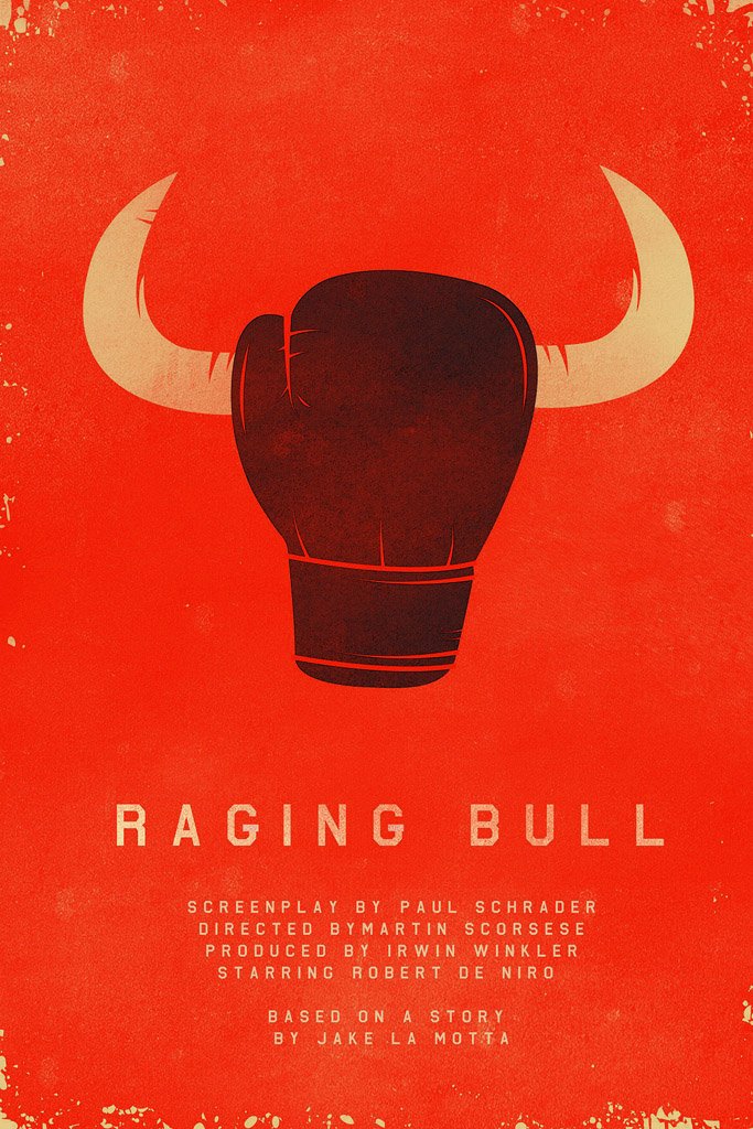 Raging Bull (1980) Movie Canvas Poster