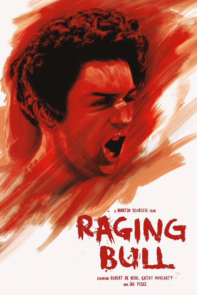 Raging Bull (1980) IMDB Top 250 Canvas Poster