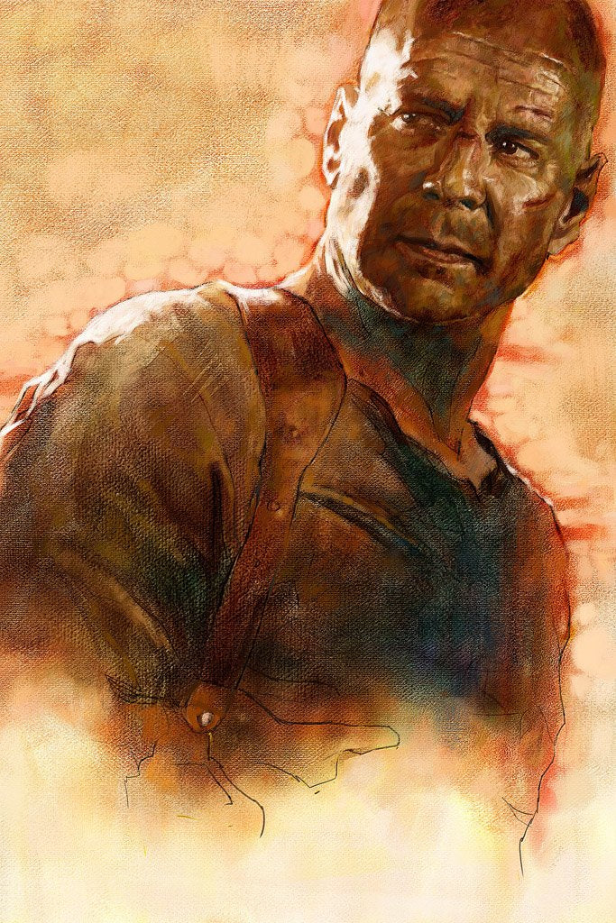 Die Hard (1988) IMDB Top 250 Canvas Poster