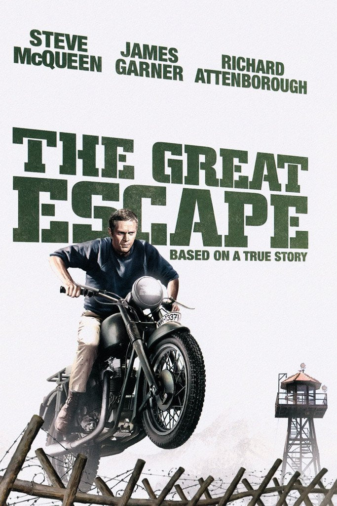 The Great Escape (1963) IMDB Top 250 Canvas Poster