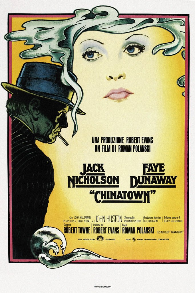 Chinatown (1974) Canvas Poster