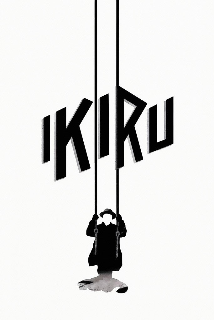 Ikiru (1952) IMDB Top 250 Canvas Poster