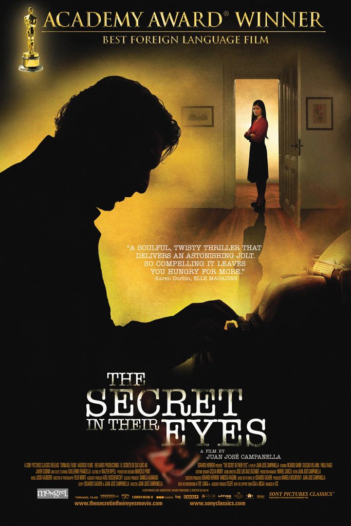 The Secret in Their Eyes (2009) Movie Canvas Poster