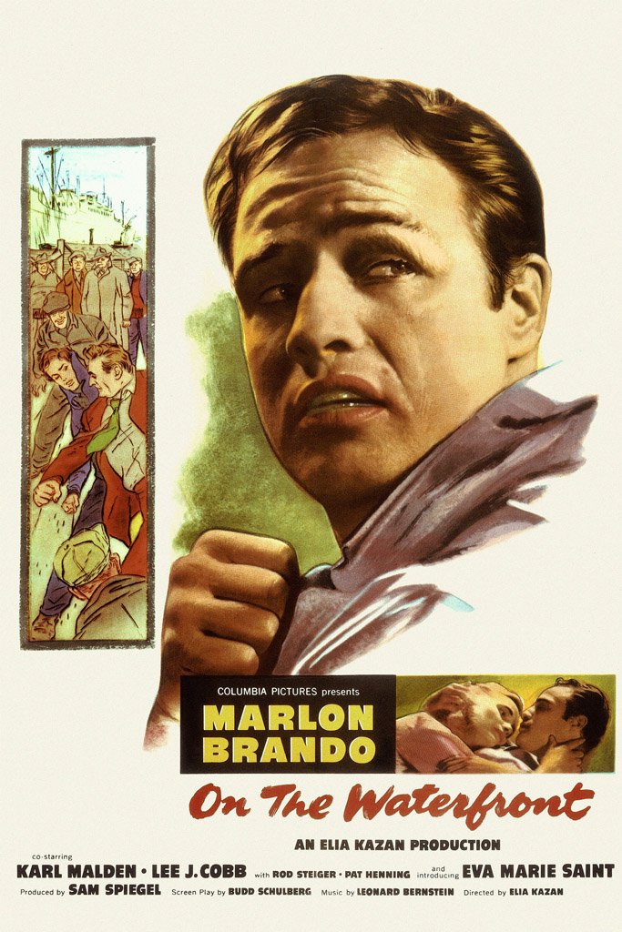 On the Waterfront (1954) Movie Canvas Poster
