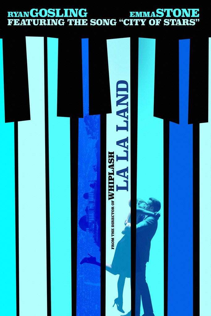 La La Land (2016) Movie Canvas Poster