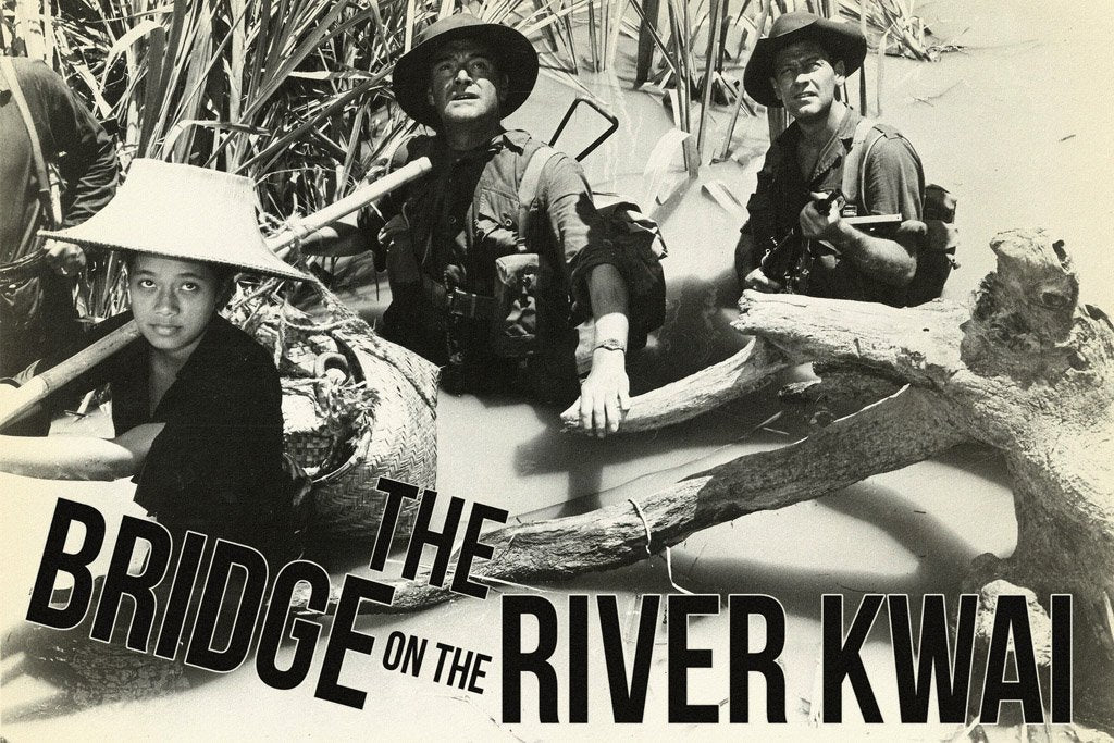 The Bridge on the River Kwai (1957) Movie Canvas Poster