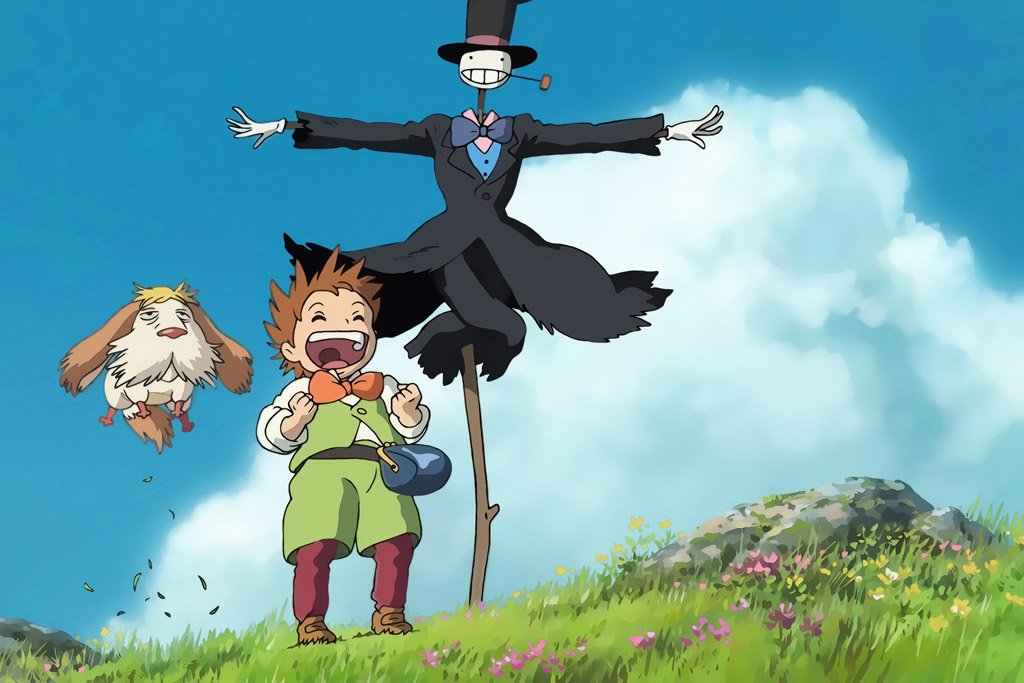 Howl's Moving Castle (2004) Movie Canvas Poster