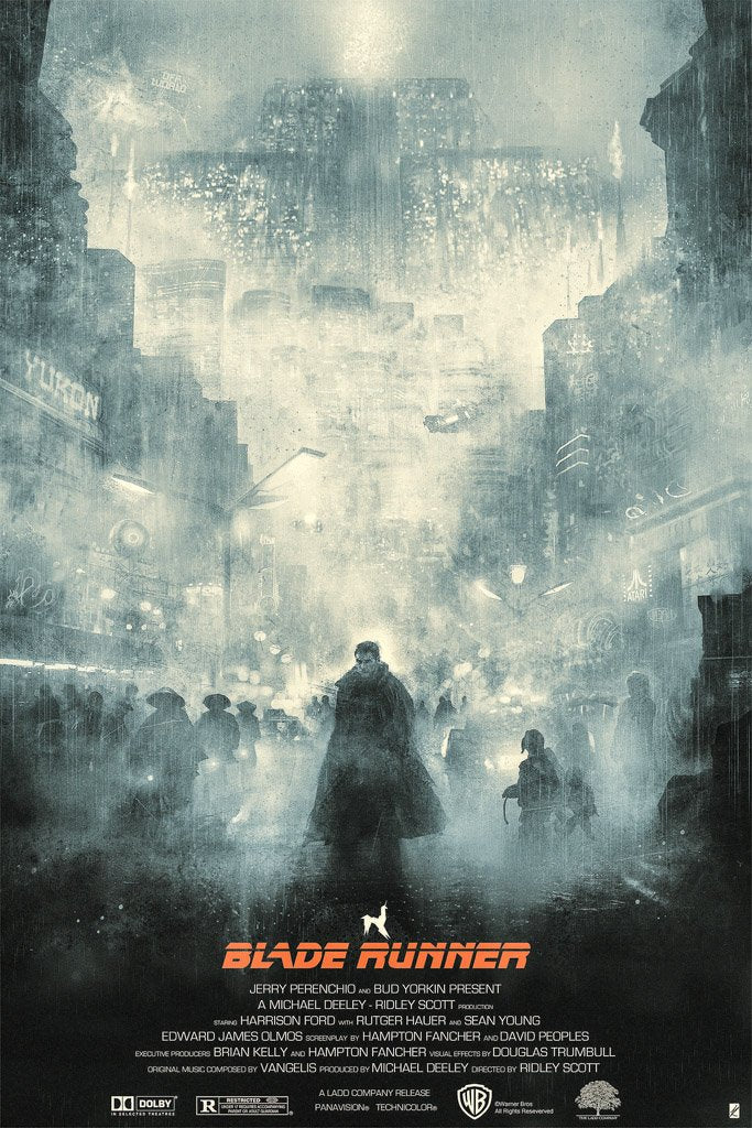 Blade Runner (1982) Canvas Poster