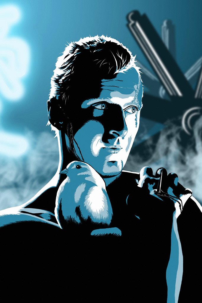 Blade Runner (1982) Movie Canvas Poster