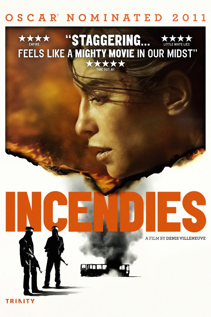 Incendies (2010) Canvas Poster