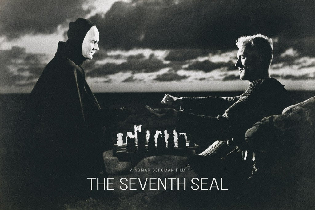 The Seventh Seal (1957) Movie Canvas Poster