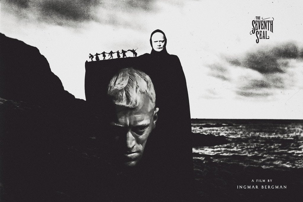 The Seventh Seal (1957) IMDB Top 250 Canvas Poster