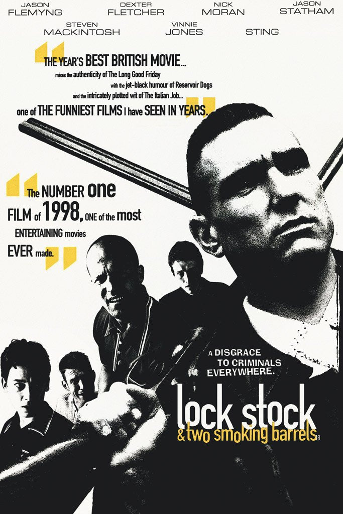 Lock, Stock and Two Smoking Barrels (1998) Canvas Poster