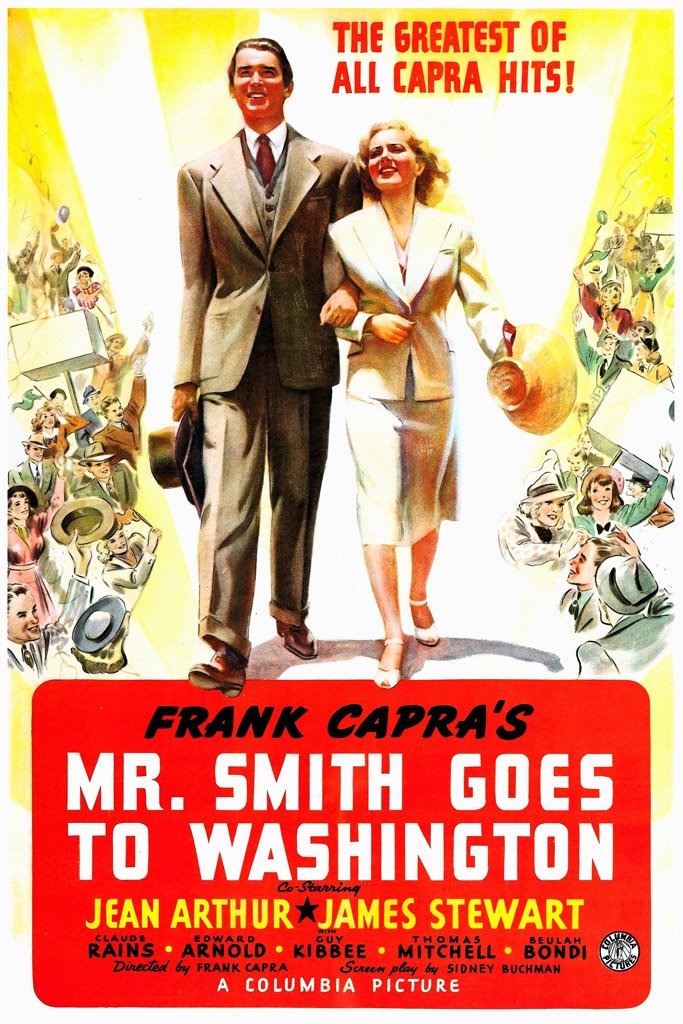 Mr. Smith Goes to Washington (1939) Canvas Poster