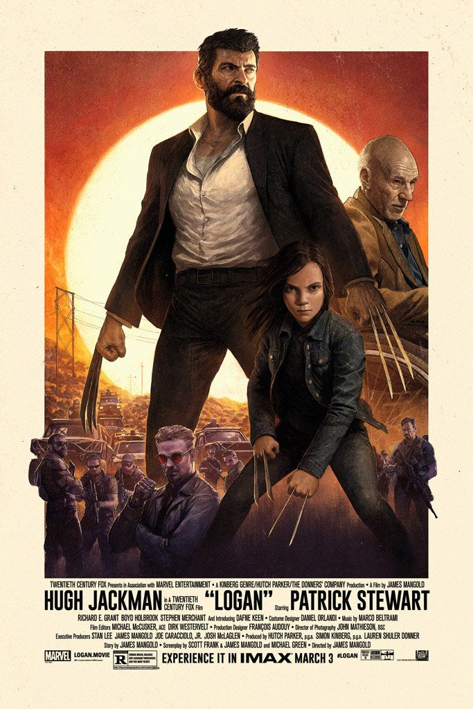 Logan (2017) Canvas Poster