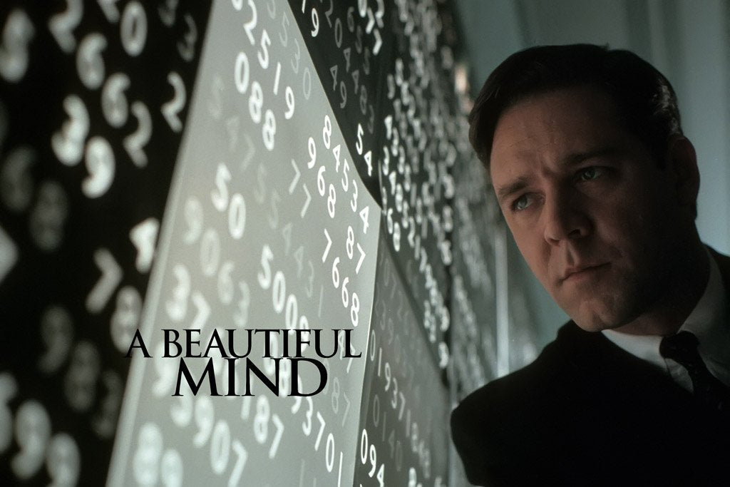 A Beautiful Mind (2001) Canvas Poster