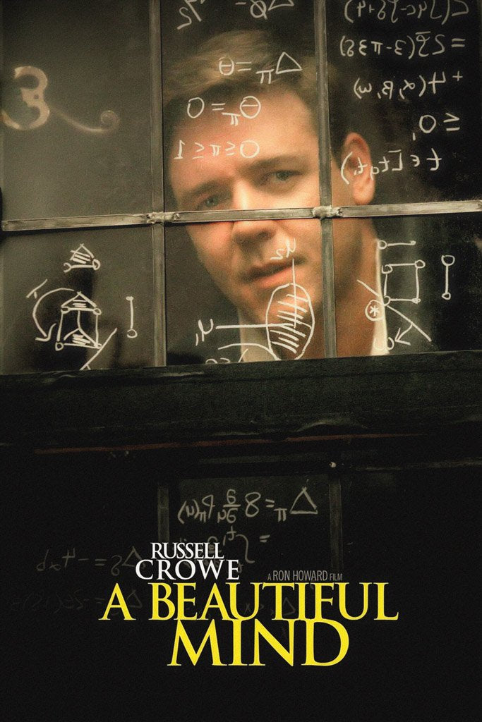 A Beautiful Mind (2001) Film Canvas Poster