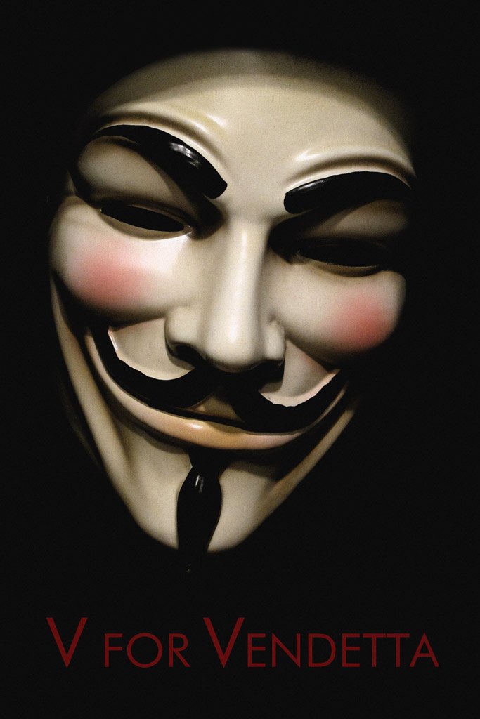 V for Vendetta (2005) IMDB Top 250 Movie Canvas Poster