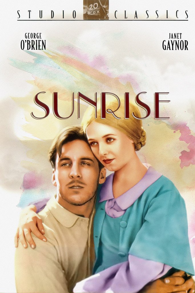 Sunrise (1927) Movie Canvas Poster