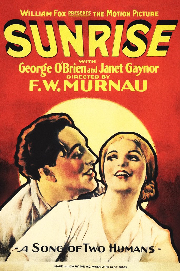 Sunrise (1927) IMDB Top 250 Canvas Poster