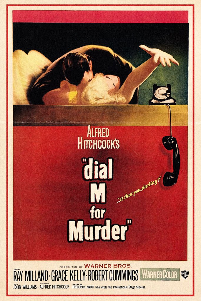 Dial M for Murder (1954) Canvas Poster
