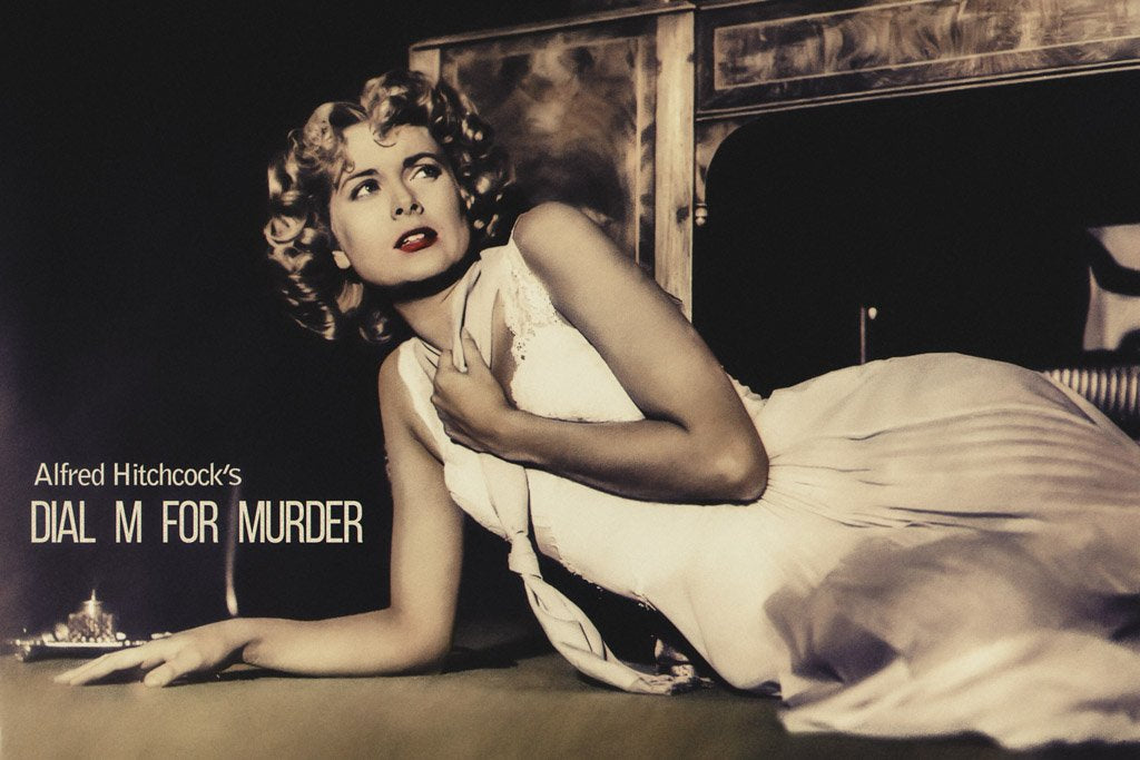 Dial M for Murder (1954) IMDB Top 250 Canvas Poster